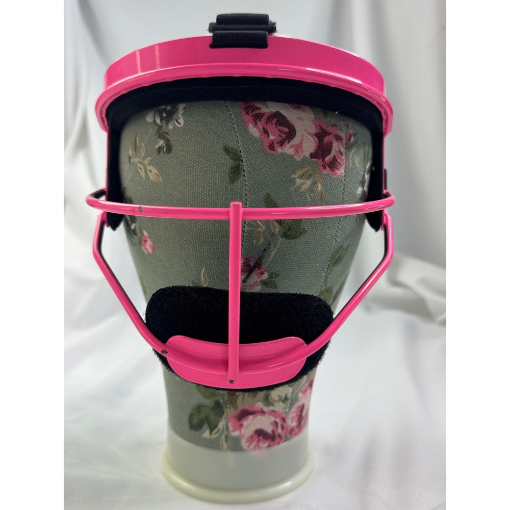 RIP-IT Defense Pro Youth Softball Mask Pink Fielders Face Guard Adjustable